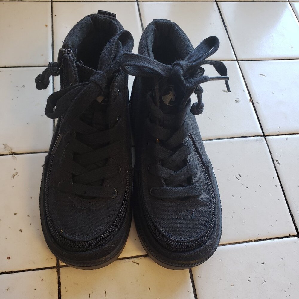 Billy Boys Black tennies Size 11